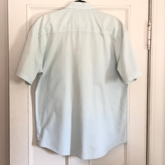 2 Geoffrey Hayes Short Sleeve Dress Shirts Sz 15.5 - Picture 7 of 7